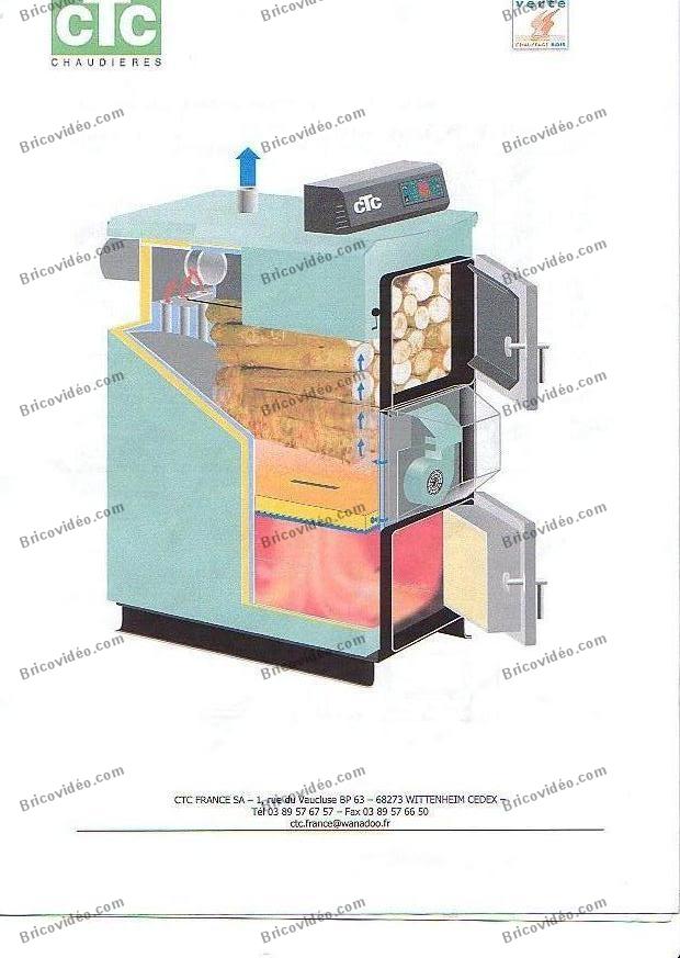 chaudiere bois buche ctc pv 118 10