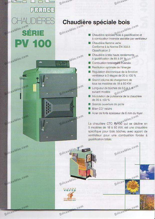 chaudiere bois buche ctc pv 118 11