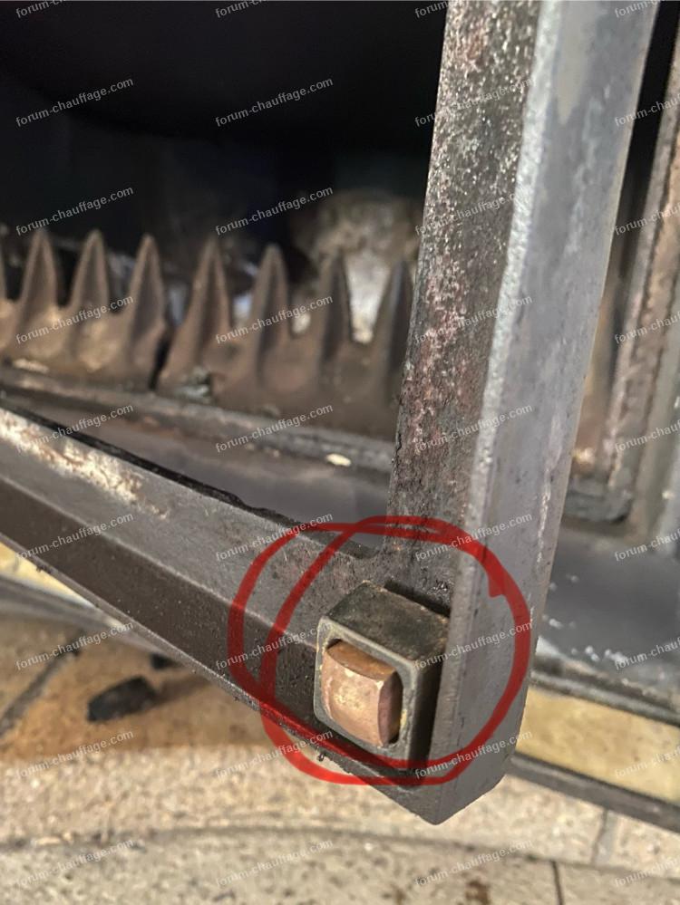 joint insert de cheminée