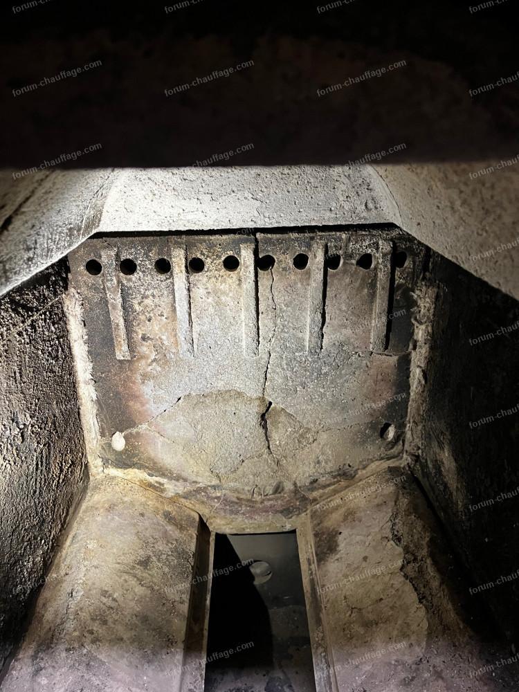 plaque arrière foyer