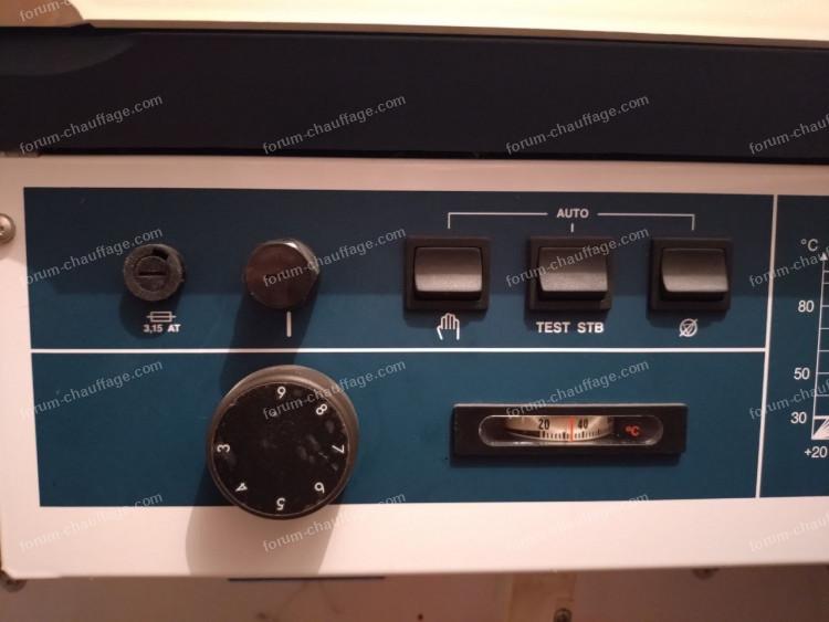 Problème thermostat chaudière De Dietrich DTG 120 ECONOX DIEMATIC