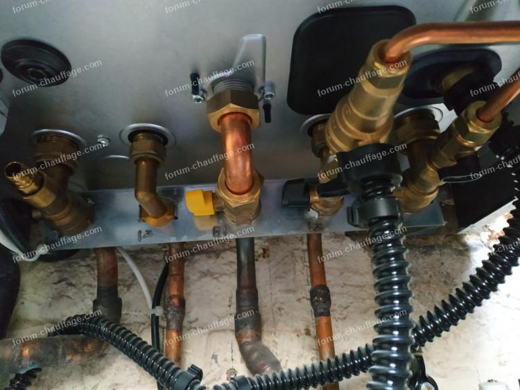 remplir le circuit d'eau sur une chaudière Chappée