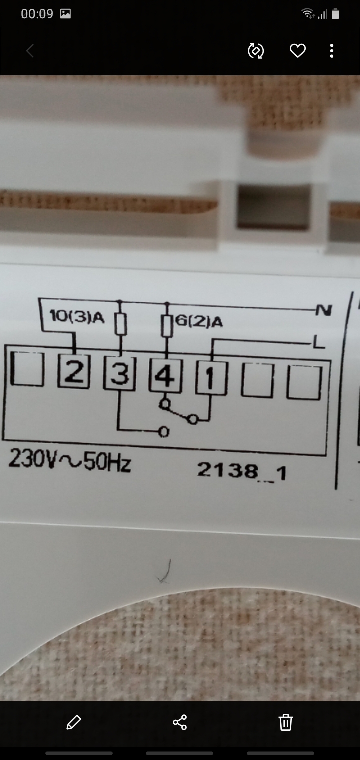 Honeywell mt200 thermostat d'ambiance 2 fils 230V